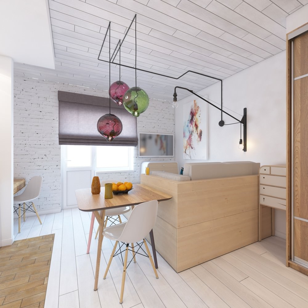  Hai mẫu căn hộ 28m² bài trí đẹp đến kinh ngạc